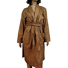 wholesale 100% Cotton Women's Bath Robe (0763-LT067)