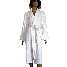 wholesale 100% Cotton Women's Bath Robe (0763-LT056)
