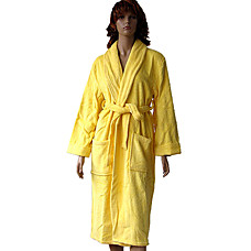 wholesale 100% Extra Thick Cotton Women's Bath Robe (0763-LT054)