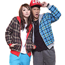 wholesale New Arrival Couple's Zip-Up Hoodie Sweatshirt Jacket (LGT0121-14)