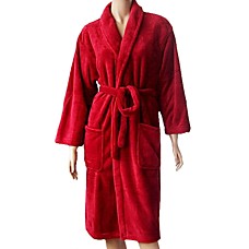 wholesale Super Soft Polyester Women's Bath Robe (0763-LT068)