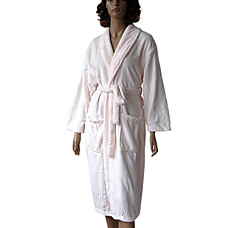 wholesale Super Soft Polyester Women's Bath Robe (0763-LT064)