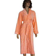 wholesale 100% Cotton Women's Bath Robe (0763-LT060)