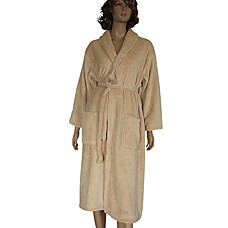 wholesale Super Soft Polyester Women's Bath Robe (0763-LT063)