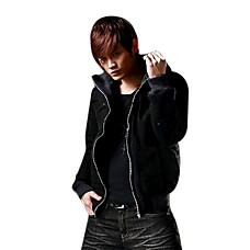 wholesale Men's Slim Zip-Up Hoodie Sweatshirt Jacket (LGT0121-25)