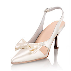 vente en gros haut les couleurs de satin de qualité supérieure de mariage haut talons Slingback shoes.more mariée aailable R-006