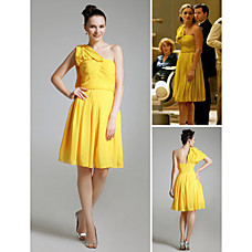 wholesale Blair Column One Shoulder Knee-length Cocktail/Homecoming/Gossip Girl Fashion Dress Season 2(FSH0006)