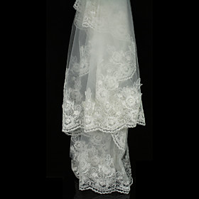 1 Layer Chapel Wedding Veils D3M-J (TYPJ036) 1 Layer Chapel Wedding Veils D3M-J (TYPJ036)