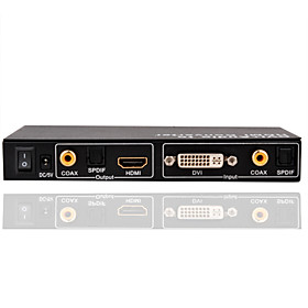 HDMI Converter (DVI   SPDIF Audio to HDMI) HCD0101 (SMQ039)