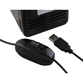 USB-Mini-Kühlschrank (schwarz)