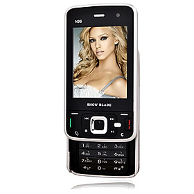 LiangJian MINI N96 Dual Card Tri Band FM Slide Phone Black