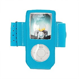 Leather Case and Armband For Ipod Nano Gen 4