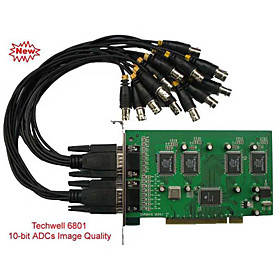 16 Channel PC DVR Card with 4 Channel Real time H.264 optimized