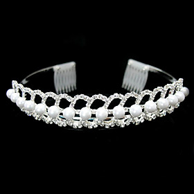 Gorgeous Alloy with Clear Swarovski Crystal Wedding Headpiece / Bridal Tiaras / Headband (WH003)