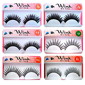 Fashion Lashes - 100 Pairs Long, Dramatic Blunt Cut False Eyelashes