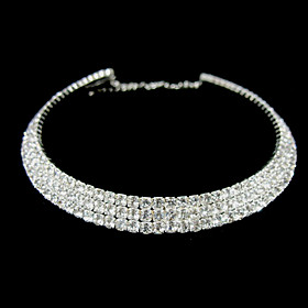 Gorgeous Clear Swarovski Crystal Wedding Bridal Jewelry Necklaces (WHN005)