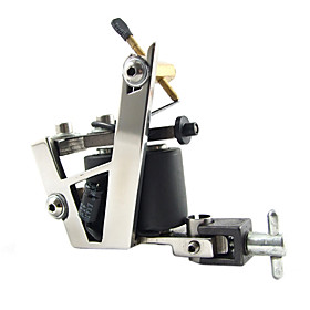 Stainless Tattoo Machine Gun Shader