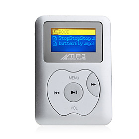 1GB Fashion Design OLED MP3 Player With Speaker