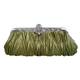 wholesale Gorgeous Silk Evening Bag Handbag Purse Clutch (7385). More Colors Available