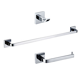 Bath Accessory Set - Robe Hook and Towel Ring and Towel Bar (0640-3201-3208A-3212) Bath Accessory Set - Robe Hook and Towel Ring and Towel Bar (0640-3201-3208A-3212)