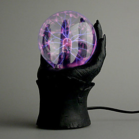 Plasma Ball in an Evil Hand (220V AC)