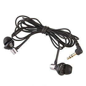 Trendy Stereo Earphones (Black)