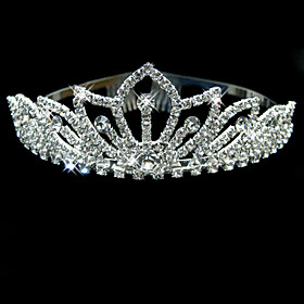 Clear Crystals Wedding Bridal Tiara