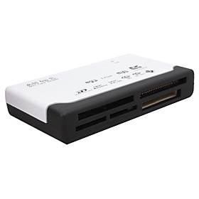 All-in-1 Mini USB 2.0 Card Reader (White)
