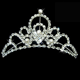 Gorgeous Clear Crystals Wedding Bridal Tiara (HG0868)
