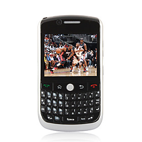F026 Dual Card Camera Quad Band TV QWERTY Keypad Phone Black and Silver (2GB TF Card)