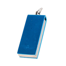 2GB Portable Keychain USB Flash Drive (Blue)