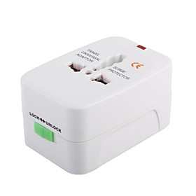 Universal Travel Power Adapter with Surge Protection