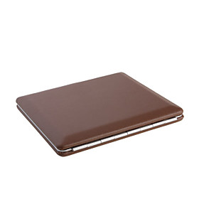 Thin Brown Leather Cigarette Case (Holds 10)