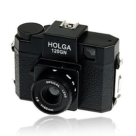 Lomo Holga 120 GN Medium Format Fixed Focus Film Camera  Black (DCE045)