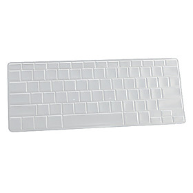 Silicone Keyboard Protective Cover for APPLE MACBOOK PRO(Translucent White)