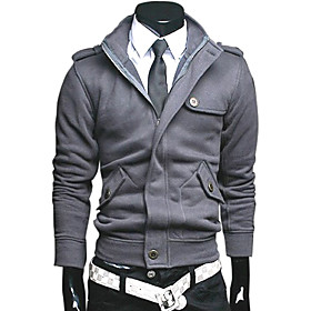 Mens Fashion Slim Fit Casual Jacket with Zipper Long Sleeve Multi Color Available Mens Fashion Slim Fit Casual Jacket with Zipper Long Sleeve Multi Color Available