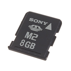 Memory Stick Micro M2 Flash Memory Card with PRO Duo Adapter (8GB)