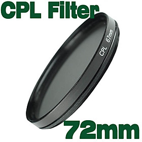 Emolux 72mm CPL Circular Polarizer Filter (SMQ5598)