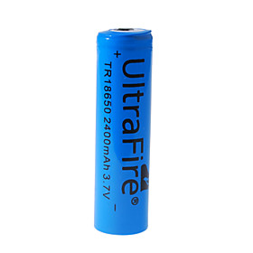 Ultrafire 18650 3.7V 1600mAh Rechargeable Lithium Batteries (2-Pack)