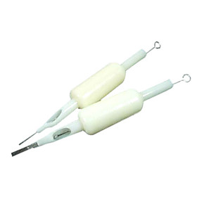 100 Pcs Disposable Tattoo Needles and Tubes Grip Supply