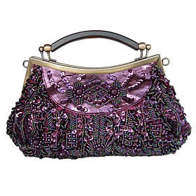 Gorgeous Silk Evening Handbags/ Clutches/ Top Handle Bags More Colors Available