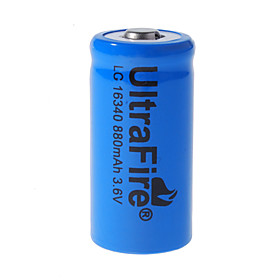 LC-16340 3.6V 880mAh Rechargeable Lithium Batteries (4-Pack)