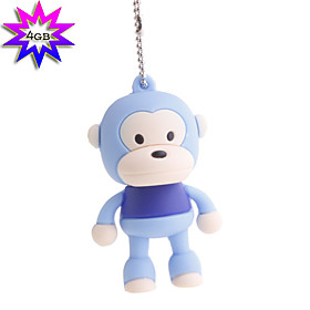 4GB Monkey Style USB Flash Drive (Purple) 4GB Monkey Style USB Flash Drive (Purple)