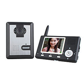 Wireless Night Vision Camera   3.5 Inch Door Phone Monitor