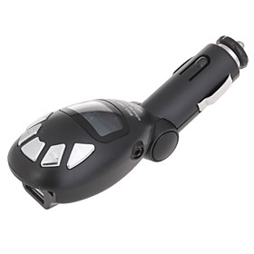 3-in-1 Full Range FM Transmitter MP3 Player with IR Remote (SD/MMC/MP3/USB/3.5mm)