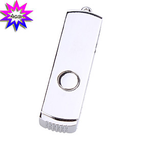 2GB Metallic Mini USB Flash Drive (Silver)