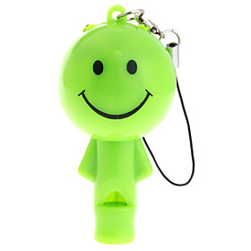 Cut Doll LED Keychain Flashlight With whistle