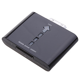 1000mAh USB Rechargeable Emergency Power Battery Pack for iPhone/iPod