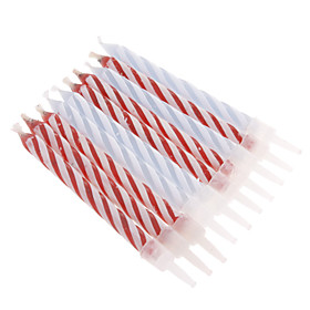 Cannot-Blow-Out Magical Relighting Candles  10-Candle (Practical Joke)