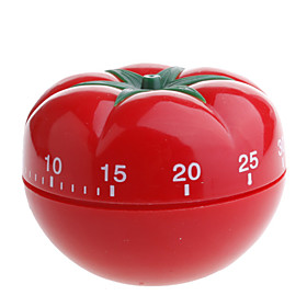 Tomato Shaped 60-Minute Kitchen Cooking Mechanical Timer